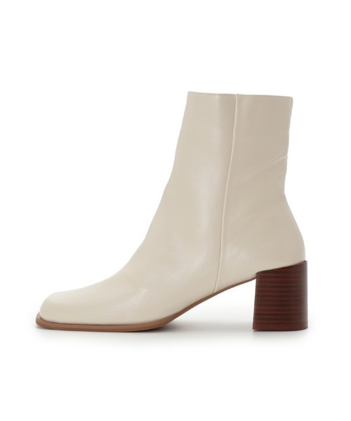 「Mila Owen」 ショートブーツ 37 ブラック レディース_画像4