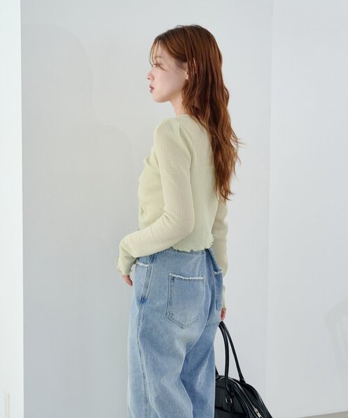 Kastane（カスタネ） tシャツ 「初夏まで着れる/2WAY」フロント