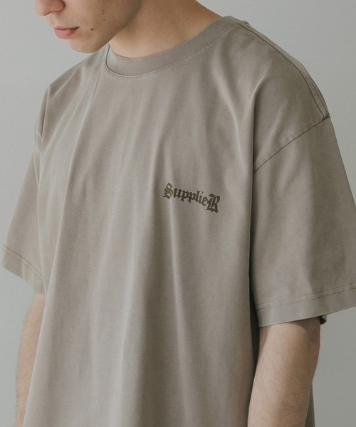 SUPPLIER（サプライヤー） tシャツ Vintage Wash Melt Cross