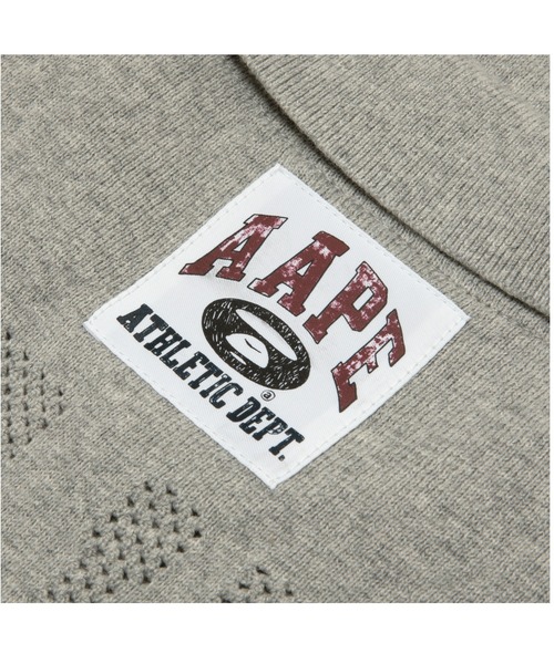 セーター ニット AAPE SHORT SLEEVE KNIT メンズ