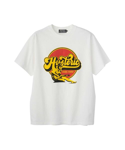 【国内買付】HYSTERIC GLAMOUR HYSTERIC SOUND STUDIO Tシャツ HYSTERIC GLAMOUR tシャツ SOUND STUDIO Tシャツ メンズ
