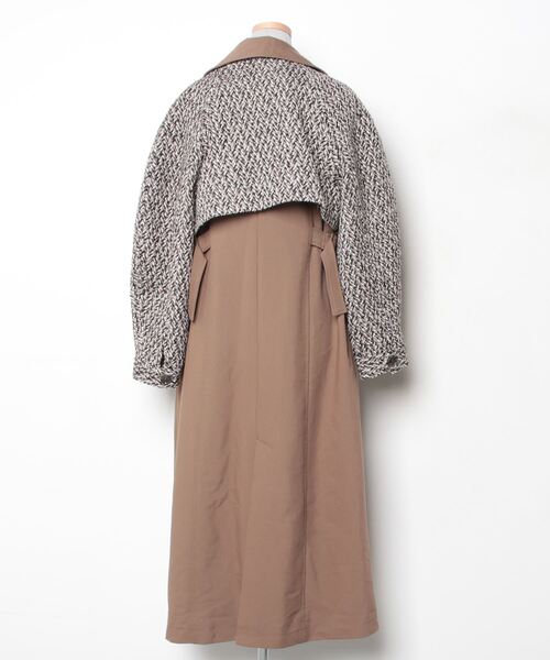 「MURUA」 コート 1 ブラウン レディース_画像2