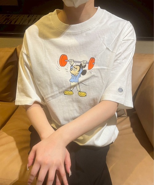 90s ディスカスアスレチック　ディズニー　古着　Tシャツ　プリント　アメコミ Disney tシャツ 「DISCUS ATHLETIC/ディスカス アスレチック