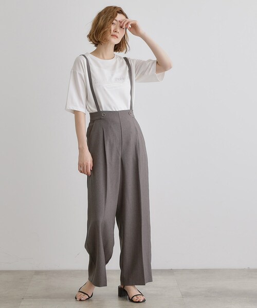 grove（グローブ） ワイドパンツ パンツ 2WAYショルダーストラップ
