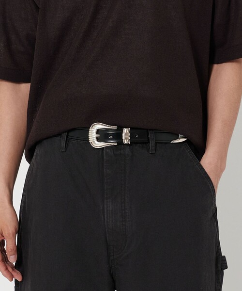 NLA ITORY LEATHER, CREASED BELT/ベルトメンズ TORY LEATHER ベルト 「TORY LEATHER」 CREASED BELT/ベルト