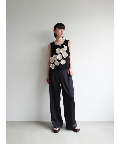 未使用　D&G ドルチェ&ガッバーナ　フラワープリント ストレッチキャミソール c7551_750.jpg