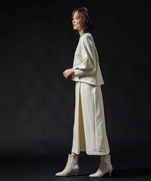 LAUTREAMONT（ロートレアモン） tシャツ フォルムスリーブカットソー