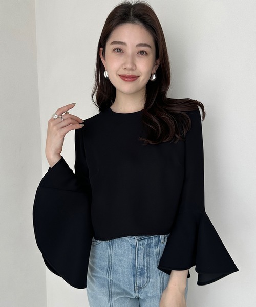 新品未使用 anuans 長袖ブラウス FREE ミント レディース URBAN RESEARCH DOORS 「URBAN DOORS」 長袖ブラウス MEDIUM