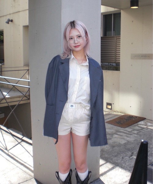 【関税込み】Ottolinger ホワイト ボクサー ショートパンツ リバティプリント ボクサーショーツ（White English Bloom