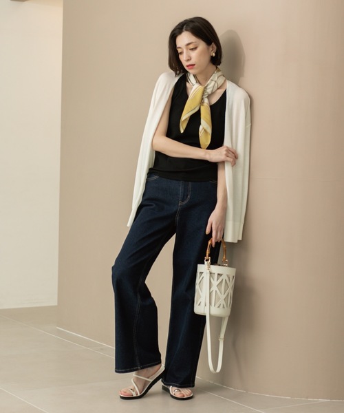 OPAQUE.CLIP（オペークドットクリップ） カーディガン ミドル丈ニット