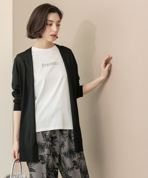 OPAQUE.CLIP（オペークドットクリップ） カーディガン ミドル丈ニット