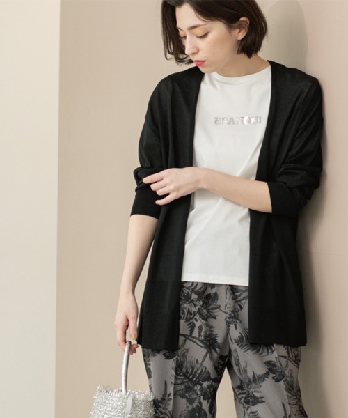 OPAQUE.CLIP（オペークドットクリップ） カーディガン ミドル丈ニット