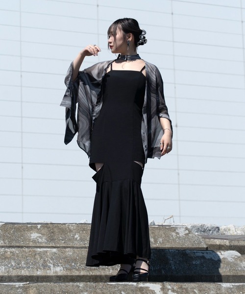 【Mavie..7】カットアウトSETキャミワンピ Mavie..7】カットアウトSETキャミワンピ | Remind me and