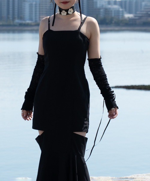 【Mavie..7】カットアウトSETキャミワンピ Mavie..7】カットアウトSETキャミワンピ | Remind me and