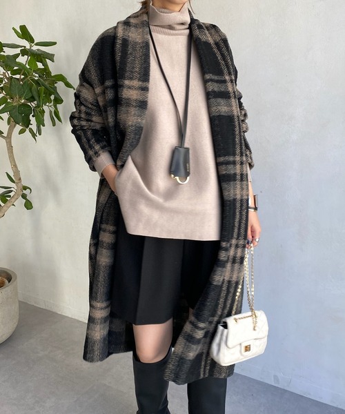 DouDou（ドゥドゥ） コート FREE ブラック レディース : ZOZOTOWN