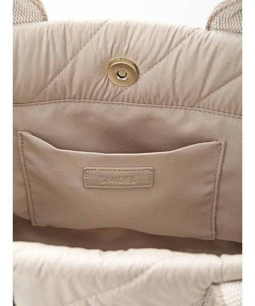 「SNIDEL」 2WAYバッグ ONE SIZE ベージュ レディース_画像10