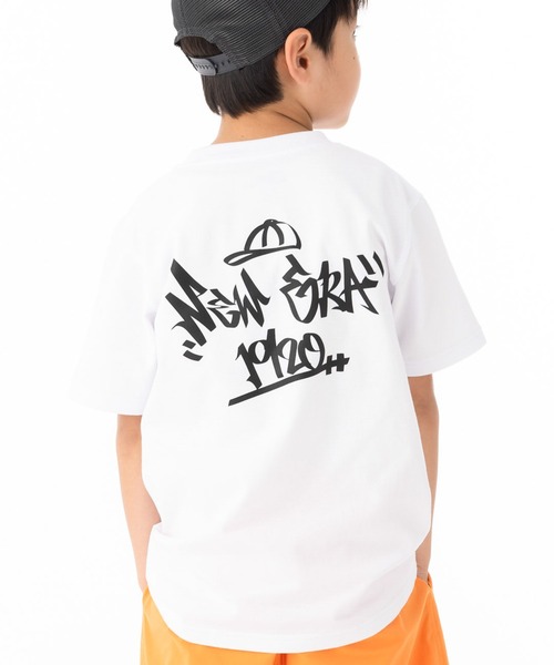 NEW ERA（ニューエラ） tシャツ ニューエラキッズ 半袖Tシャツ バック