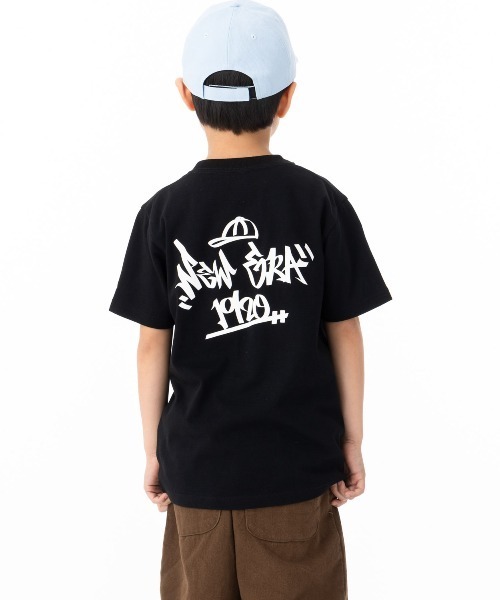 NEW ERA（ニューエラ） tシャツ ニューエラキッズ 半袖Tシャツ バック