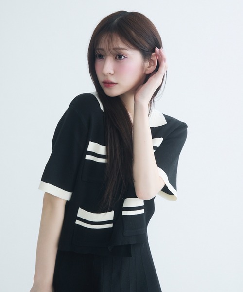新品♡Bed&Breakfast♡Drape ette Shirt♡ Tセットアップ Star☆D_ベア【W/BK】 | DIVINE オンラインショップ