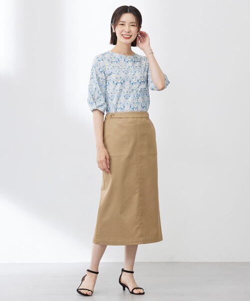 レディースブラウス J.PRESS（J.プレス） ブラウス シャツ 「洗える」LIBERTY ボートネック