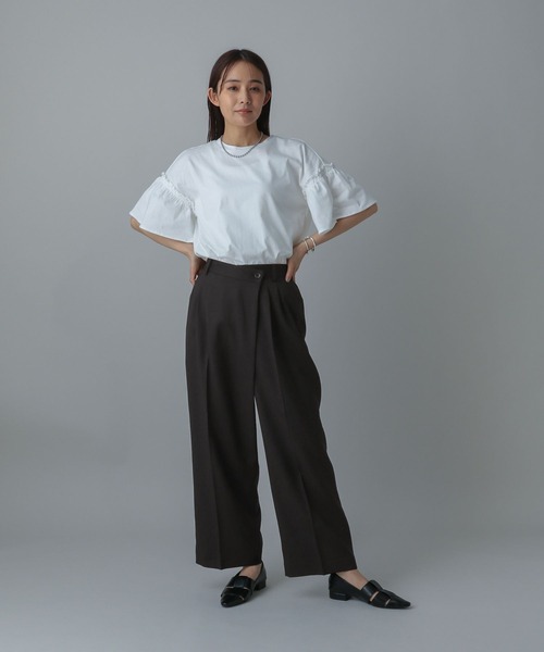 【関税込み】6397 パープル ワークパンツ 232446F087005_1.jpg