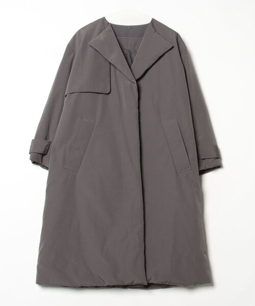 ミラオーウェン　　グレー　コート Mila Owen（ミラオーウェン） ステンカラーコート コート ロングリバー