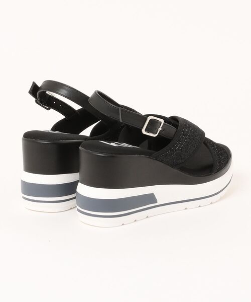 kitson（キットソン） 厚底 スポーツサンダル サンダル キラキラ