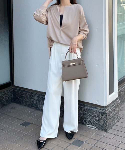 「Futier land」 長袖カットソー LARGE ブラック レディース