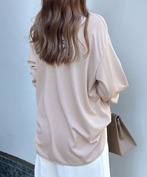 「Futier land」 長袖カットソー LARGE ブラック レディース