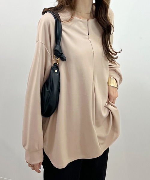 「Futier land」 長袖カットソー LARGE ブラック レディース