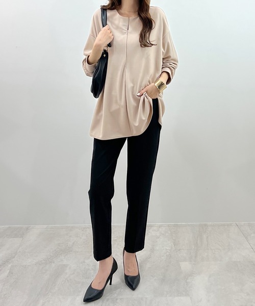 「Futier land」 長袖カットソー LARGE ブラック レディース