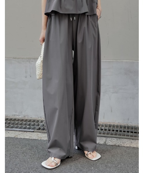 Re:EDIT（リエディ） ワイドパンツ パンツ 「撥水加工」「リニューアル