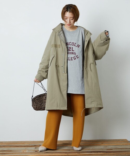 FREAK'S STORE（フリークスストア） モッズコート フリ- オリーブ