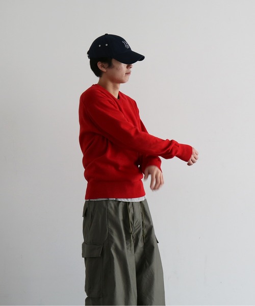 KAIKO（カイコー） セーター ニット KAIKO V neck sweater メンズ
