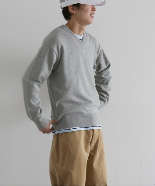 KAIKO（カイコー） セーター ニット KAIKO V neck sweater メンズ