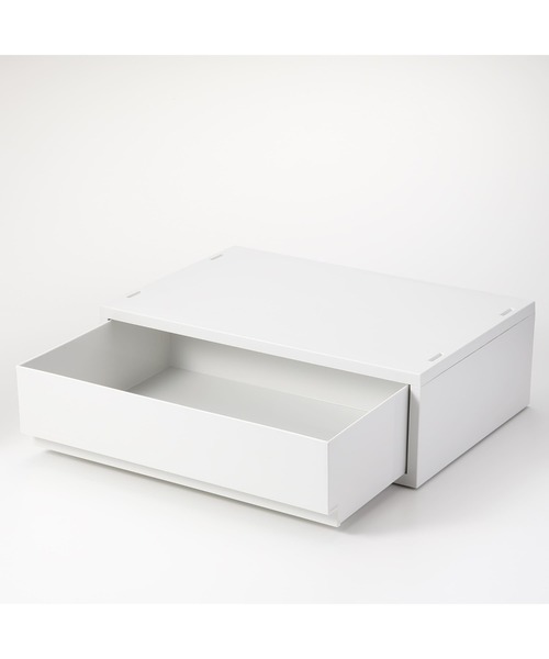 無印良品（MUJI） 収納 再生ポリプロピレン入り 小物収納ケース ワイド