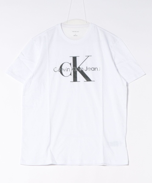 Calvin Klein（カルバン・クライン） tシャツ ゴールドモノグラム半袖T 