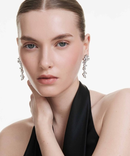SWAROVSKI ピアス 「公式」「スワロフスキー」Constella