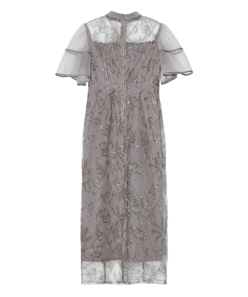 Leja（レジャ） ドレス 「LEJA」スパンコールフラワーIライン