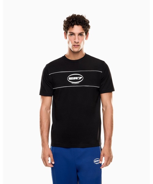 EA7 tシャツ 「エンポリオ アルマーニ EA7」Logo Series クルーネックT
