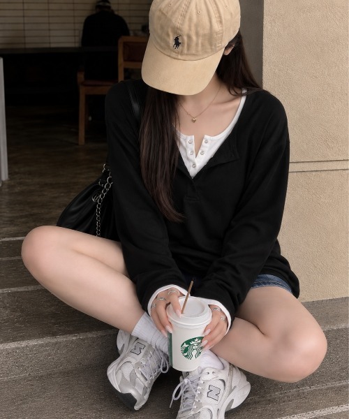 ヘンリーネック tシャツ 「26年秋新色追加」「お気に入り数1万人突破