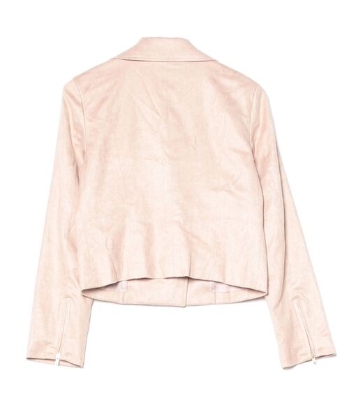 「PROPORTION BODY DRESSING」 ライダースジャケット 3 ベージュ レディース