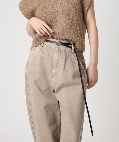 AMBOISE ベルト 「別注」「ATELIER for conte」ロングベルト