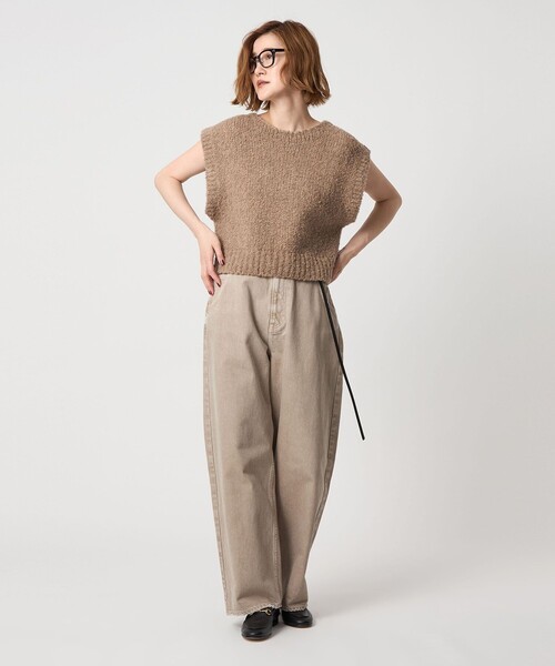 ■完売品■ conte【別注ATELIER AMBOISE ベルト 別注】＜ATELIER AMBOISE for conte＞ロングベルト