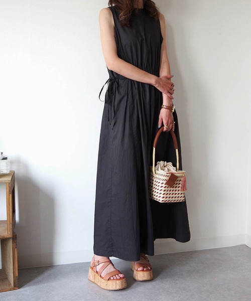 「PUPE」 フラットサンダル 35 ブラック レディース_画像3