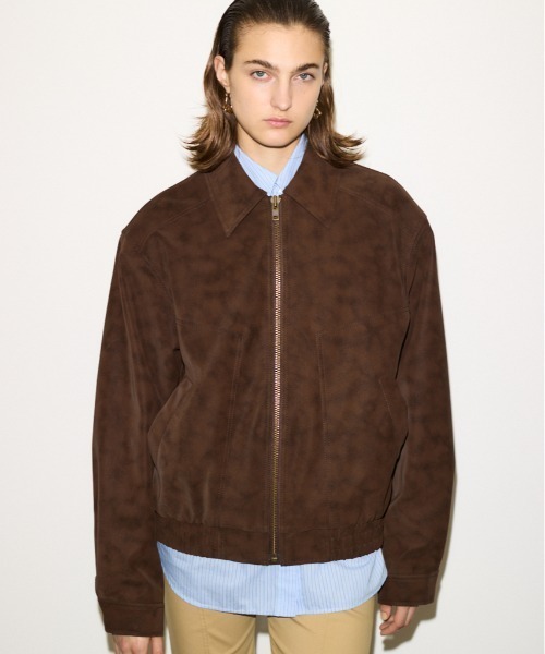 THROW by SLY ブルゾン アウター F/SUEDE SWINGTOP BZ フェイク