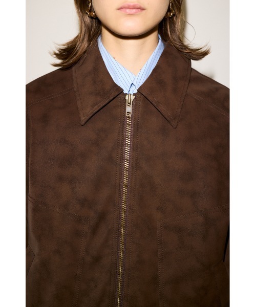 THROW by SLY ブルゾン アウター F/SUEDE SWINGTOP BZ フェイク