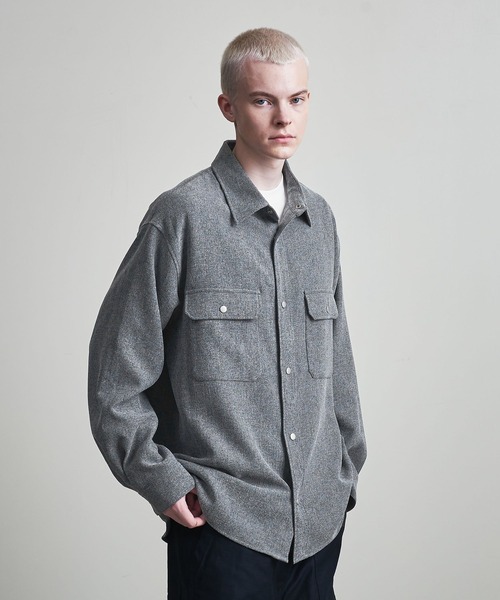 info. BEAUTY＆YOUTH マルチサイズ シャツ 「マルチサイズ」 ツイード