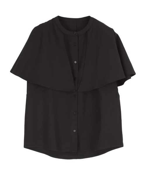 「ur's」 半袖ブラウス M ライトグレー レディース_画像3