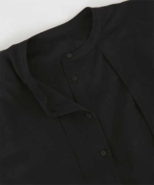 「ur's」 半袖ブラウス M ライトグレー レディース_画像9